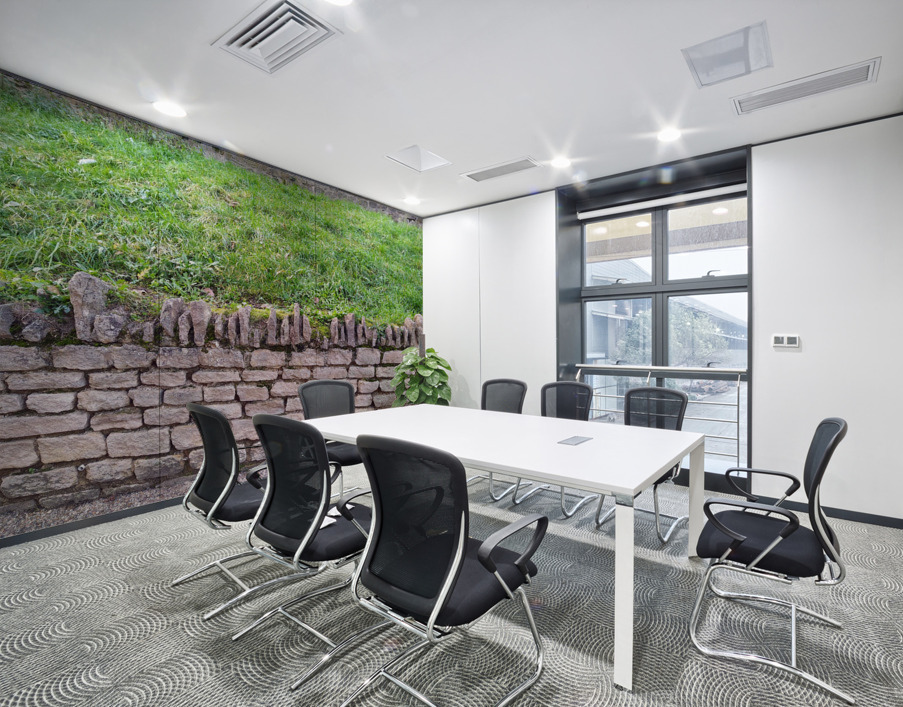 Barbed Stone Wall Wall Printing