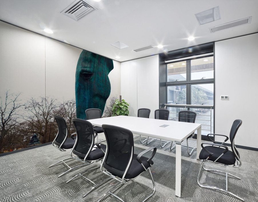 Horsehead Sculpture 2B Wall Printing