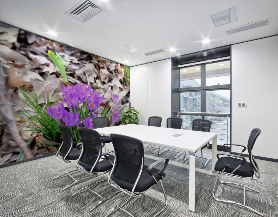 Spring’s Prelude Wall Printing