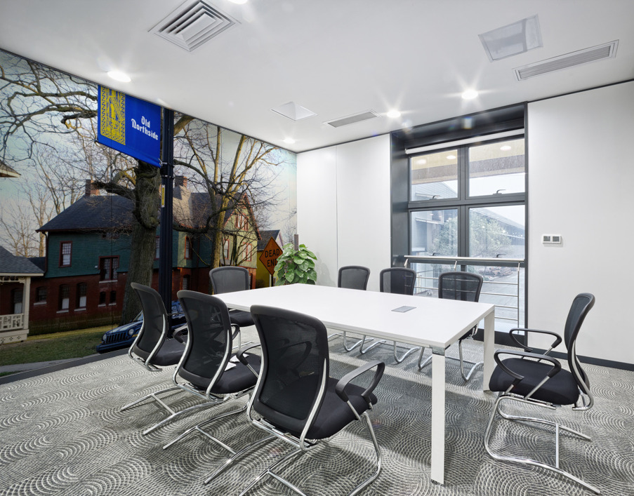 The End of Old North Side  Wall Printing