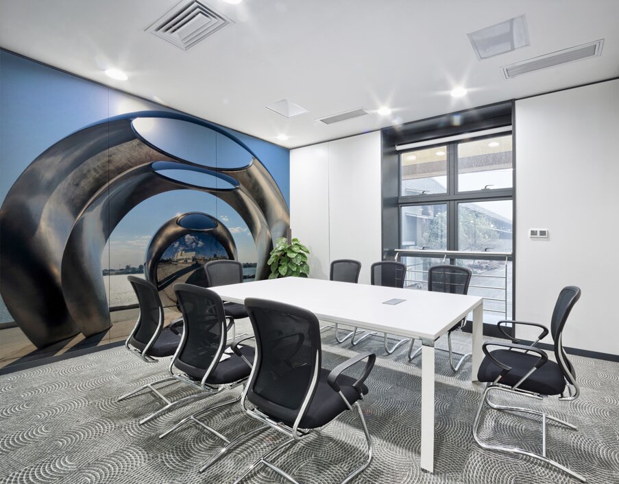 Orb & Arches Wall Printing