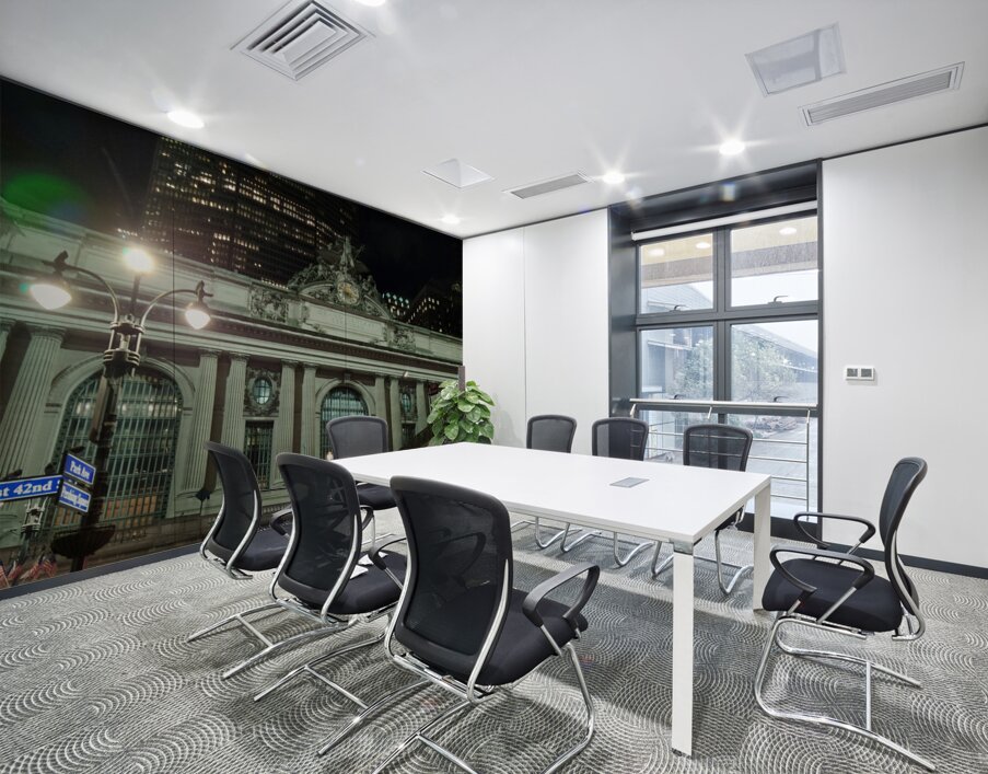 Facade of Grand Central – Street Perspective Wall Printing