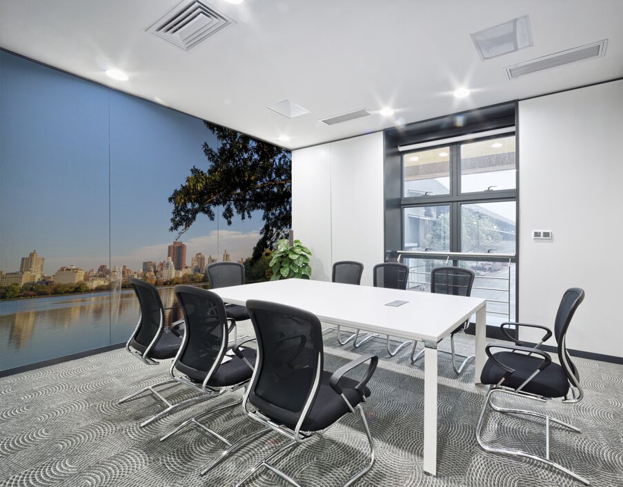 Framed Reflections – Central Park Wall Printing