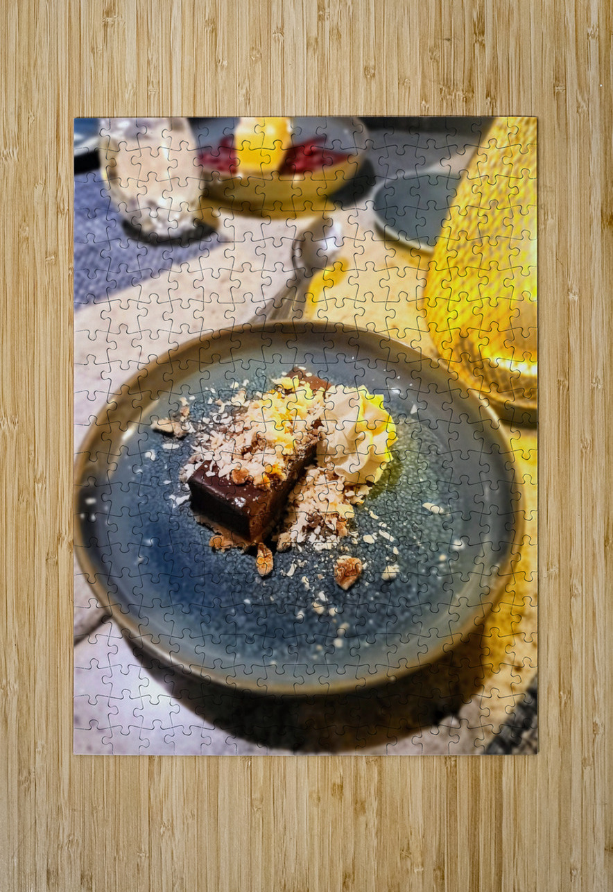 Tidal German Chocolate Cheesecake   Click4Pix Puzzle printing