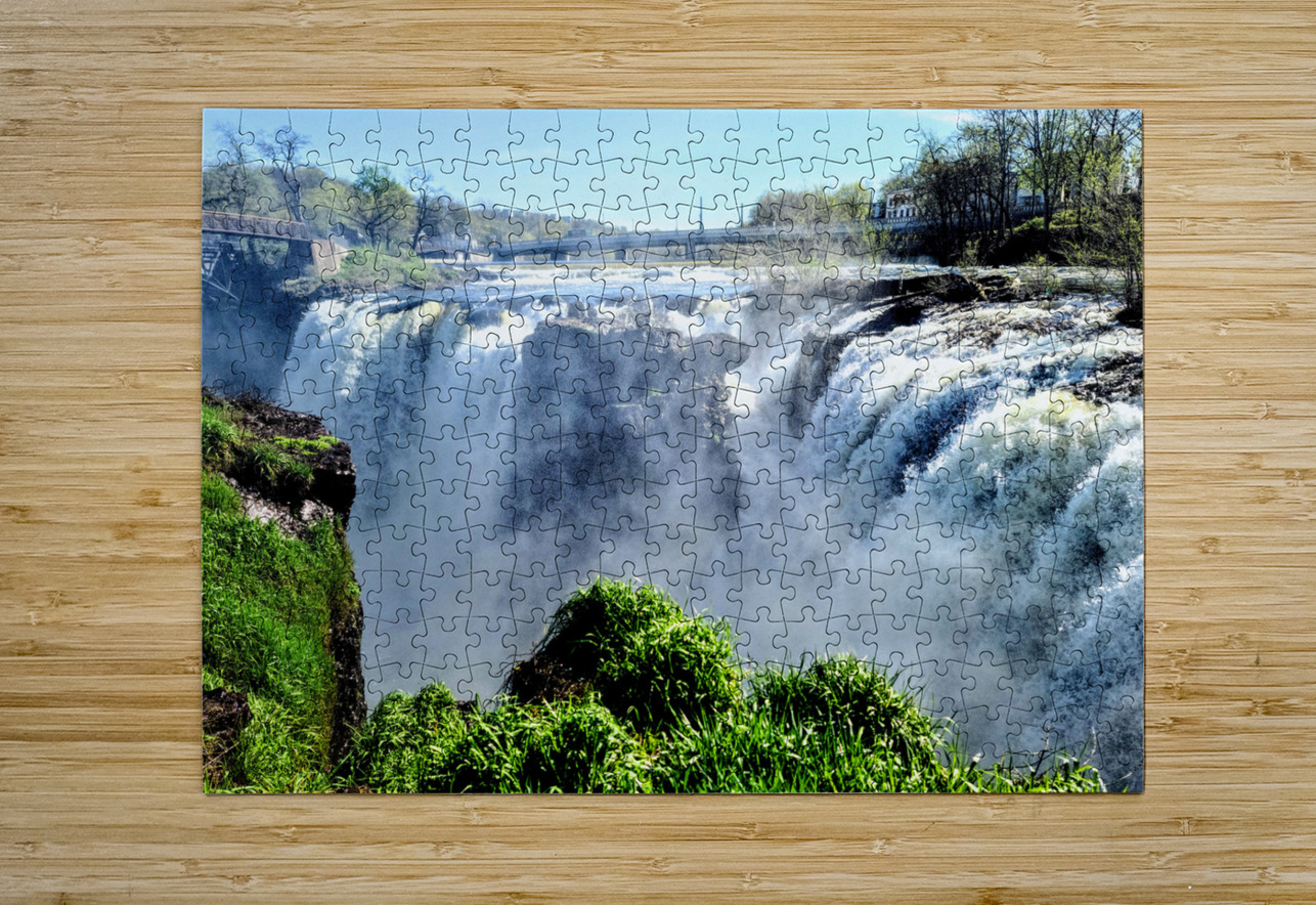 Power in Stillness: The Falls of Paterson NJ Click4Pix Puzzle printing
