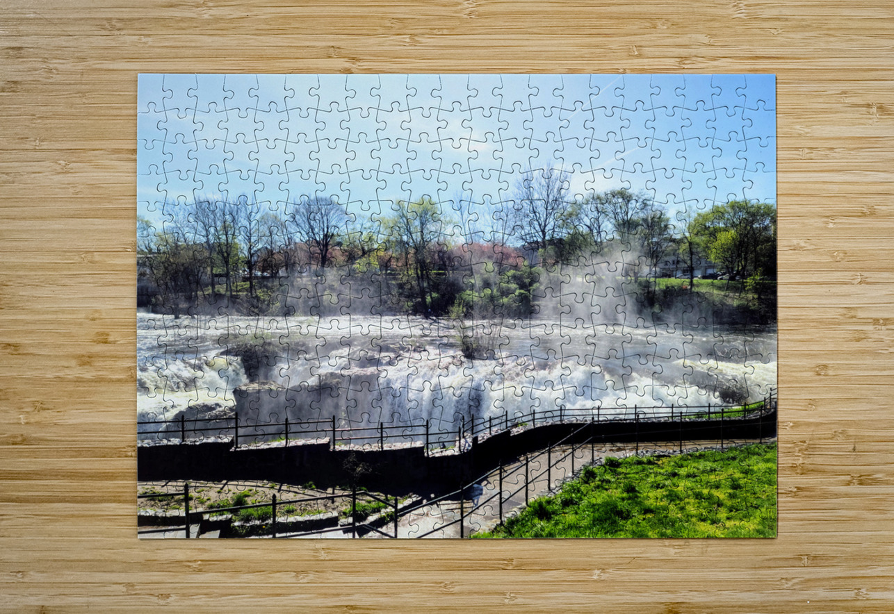 The Curve that Listens to the Falls Click4Pix Puzzle printing