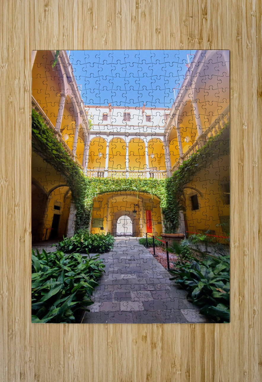 Courtyard of Legacy: Archives of  the Crown of Aragon Click4Pix Puzzle printing