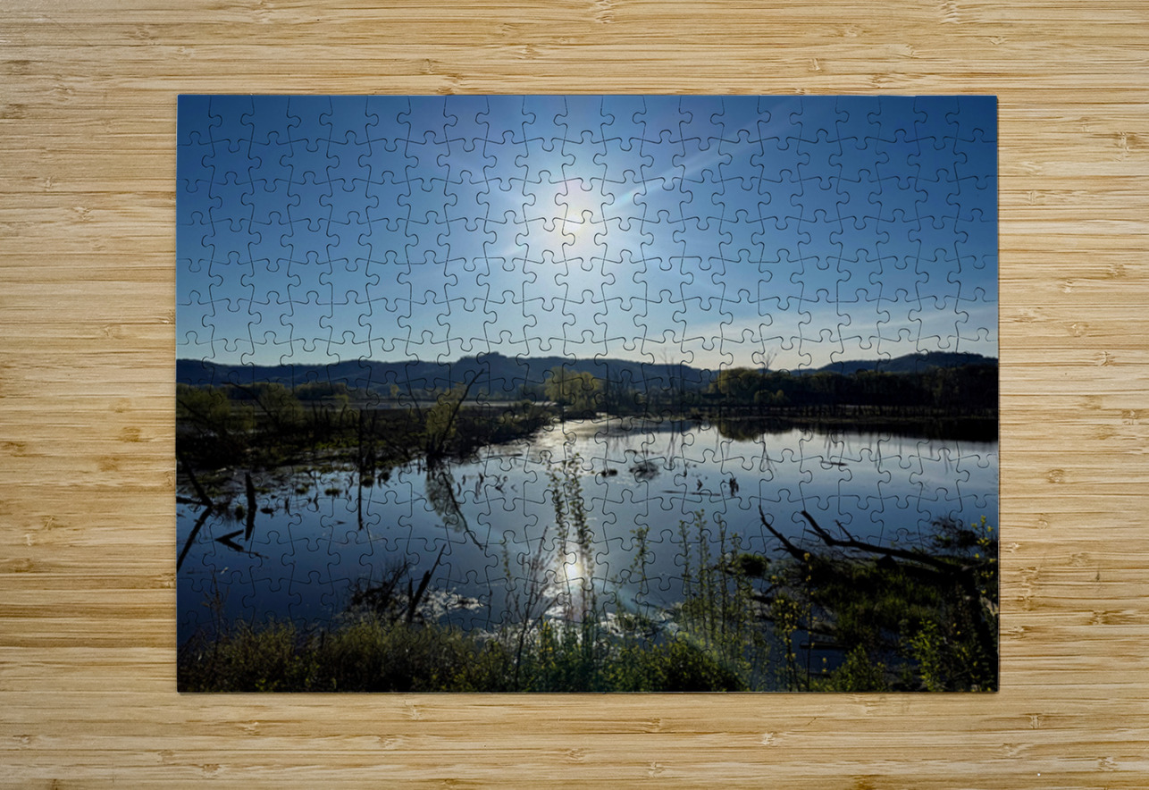 Reflections of La Crosse 2B- Reflecting the brilliance of a new day Click4Pix Puzzle printing