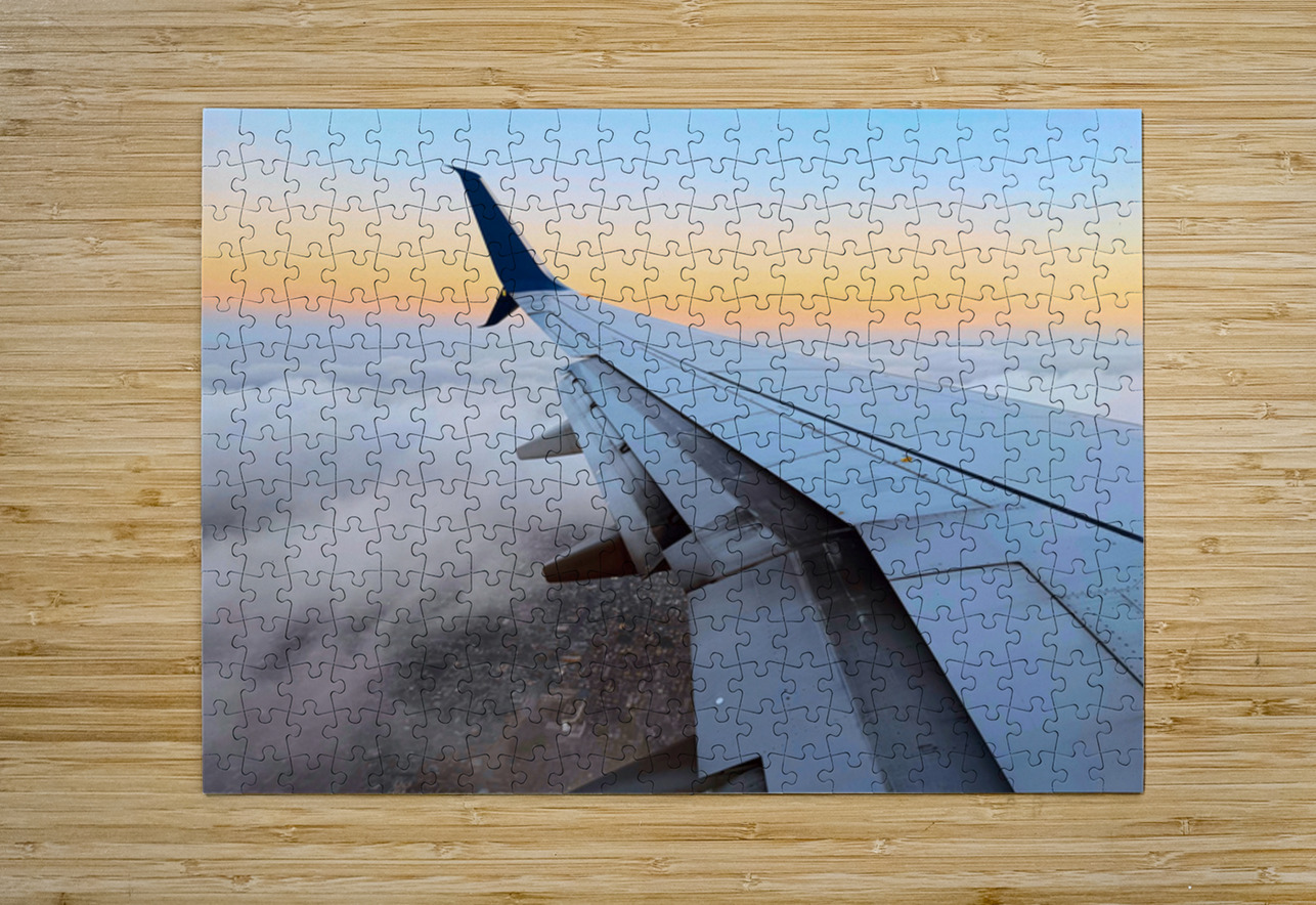 Above the Bay of SanFran– A Quiet Drift at Dusk - Spring 2025 Click4Pix Puzzle printing