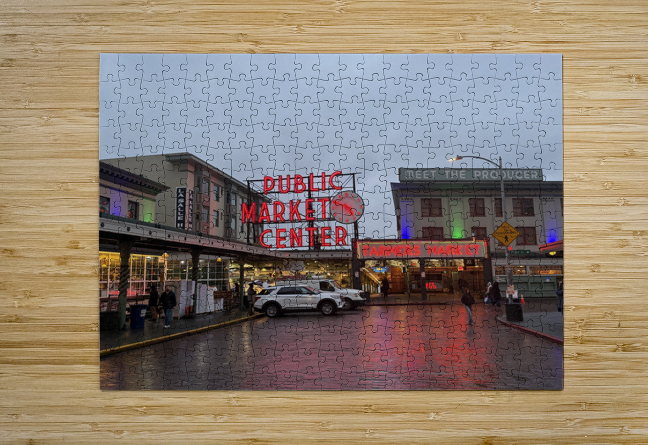 Rain on Pike Click4Pix Puzzle printing