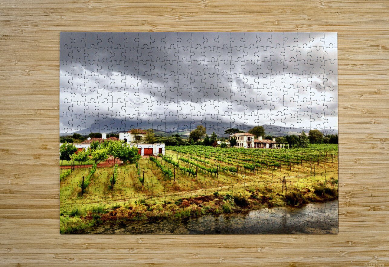Vineyard in South Africa Click4Pix Puzzle printing