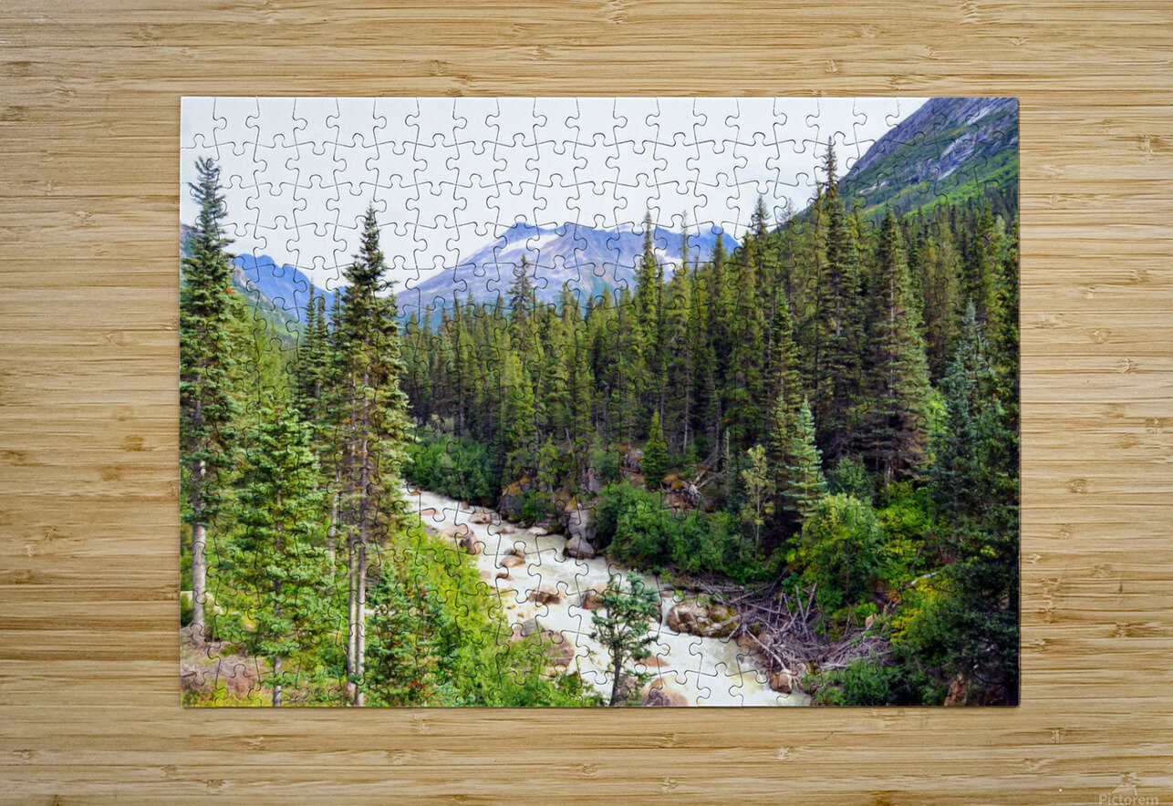 Majestic Mountains of Alaska 3C Click4Pix Puzzle printing