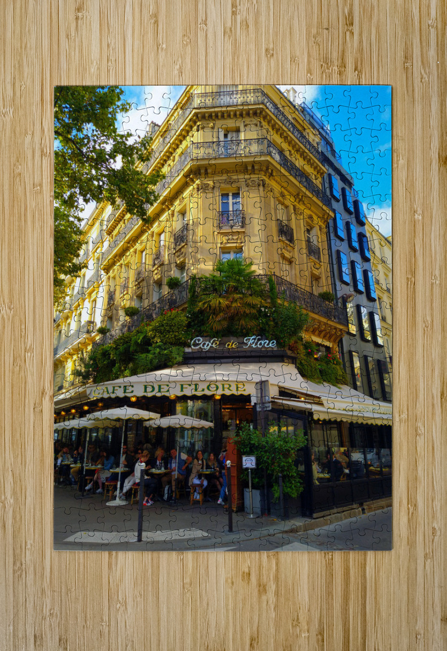 Cafe de Flore 2B Click4Pix Puzzle printing