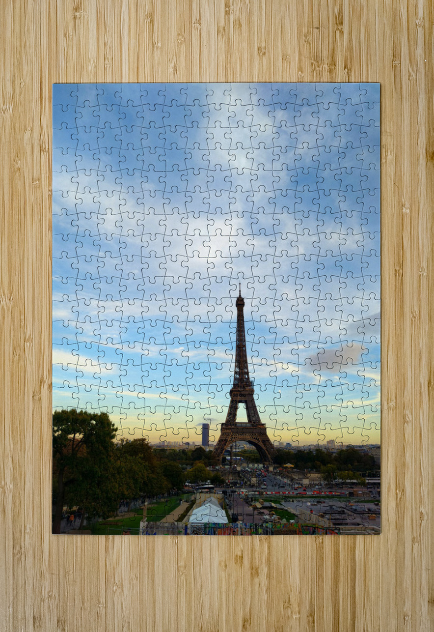 Eiffel Tower 1D Click4Pix Puzzle printing