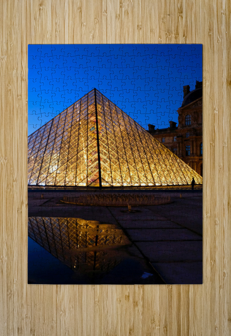 Evening Louvre 3 Click4Pix Puzzle printing