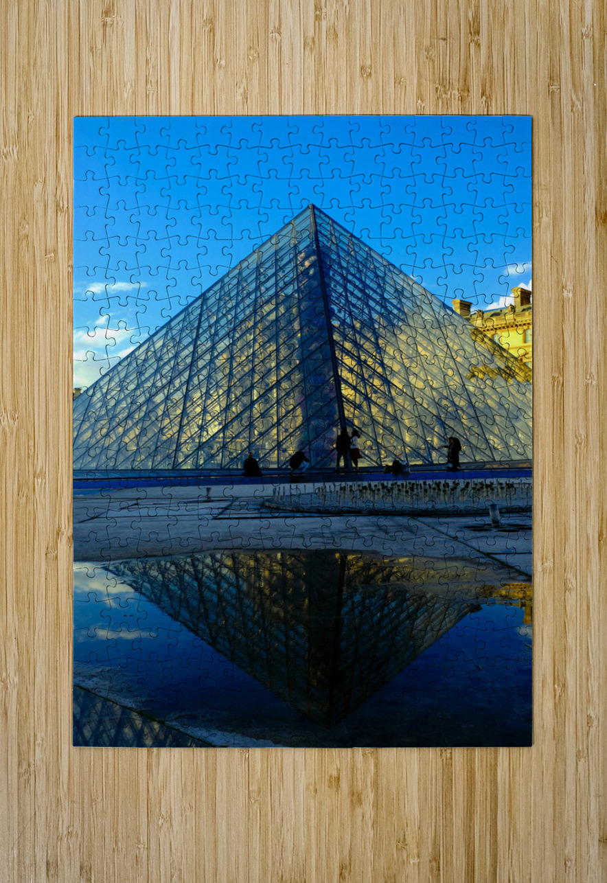 I Louvre Reflections 2B Click4Pix Puzzle printing