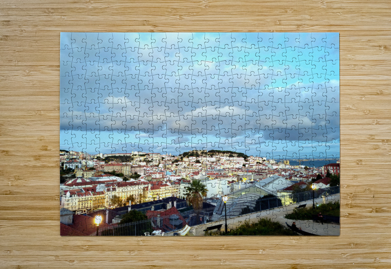 Lisbon Landscape 2 Click4Pix Puzzle printing