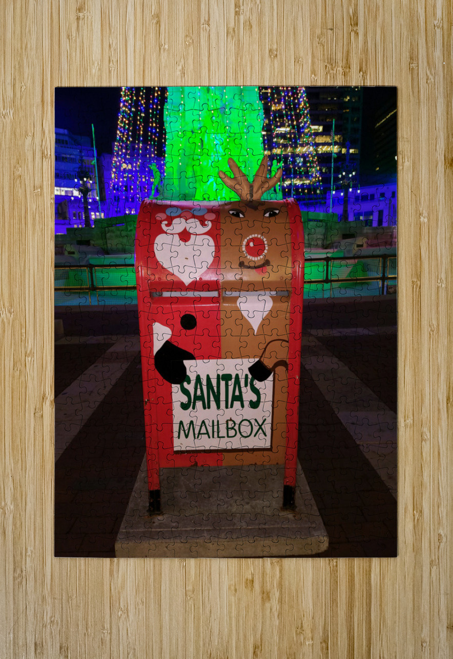 Mailbox to Santa Click4Pix Puzzle printing