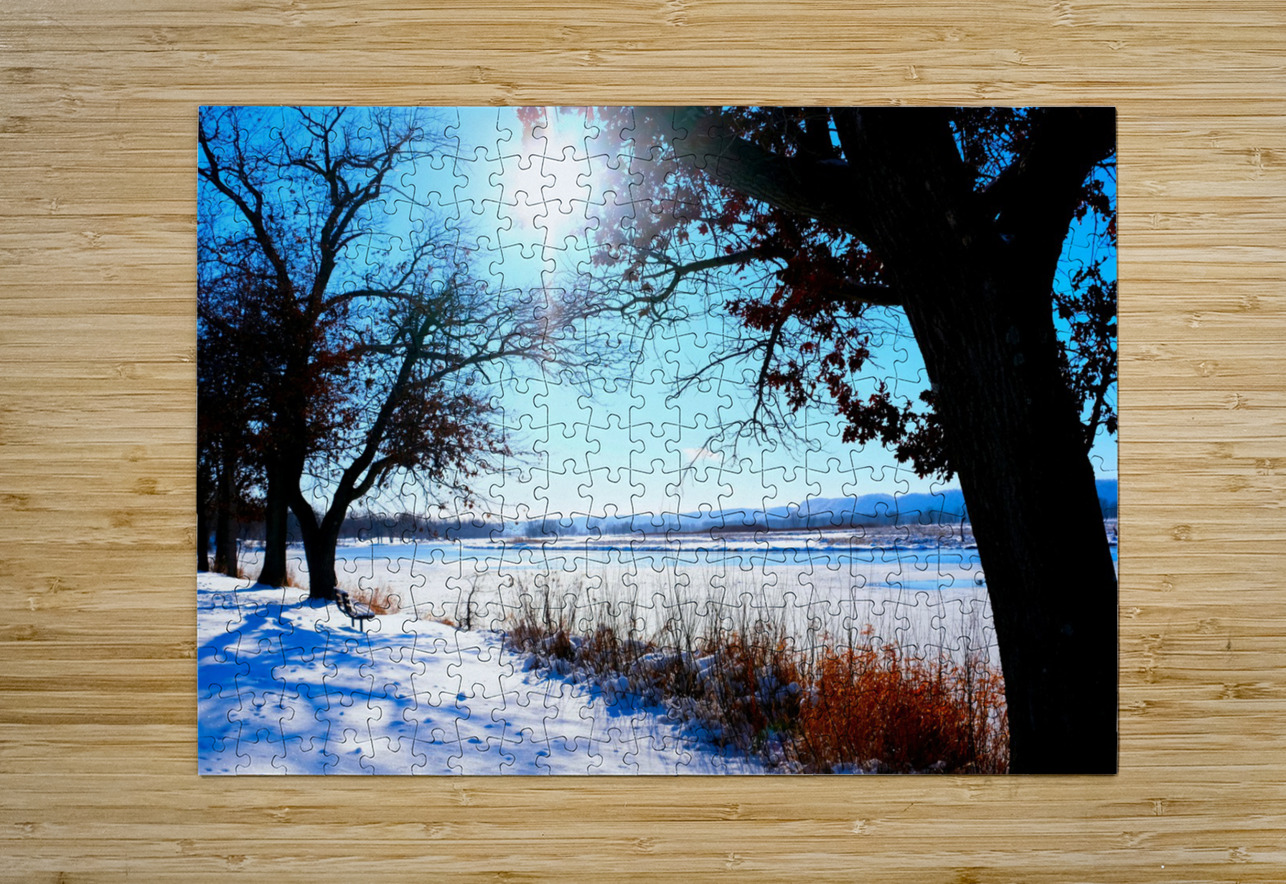 Winterscape 2 Click4Pix Puzzle printing