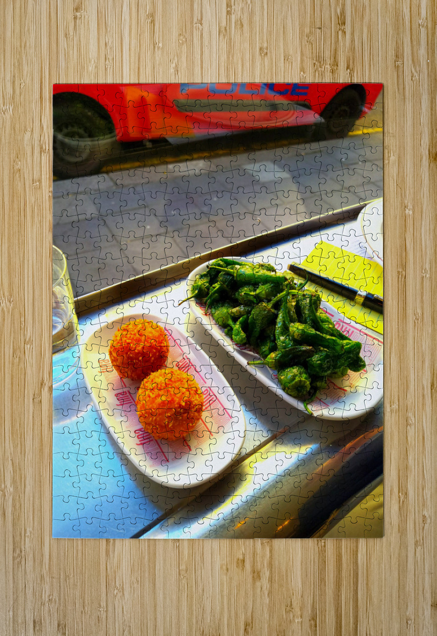 Bunuelas de Bacalao and Pimientos de Padron at Barrafina Click4Pix Puzzle printing
