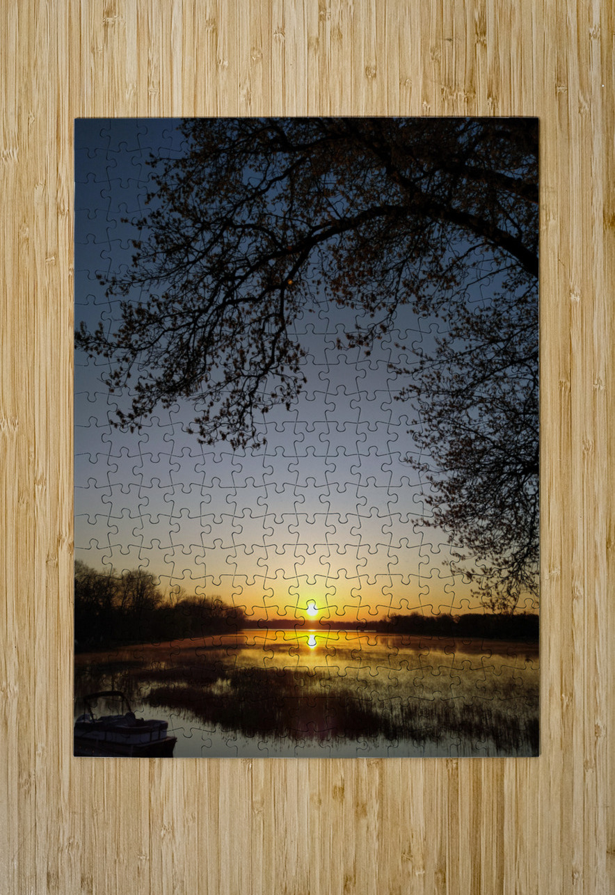 Golden Michigan Sunrise Click4Pix Puzzle printing