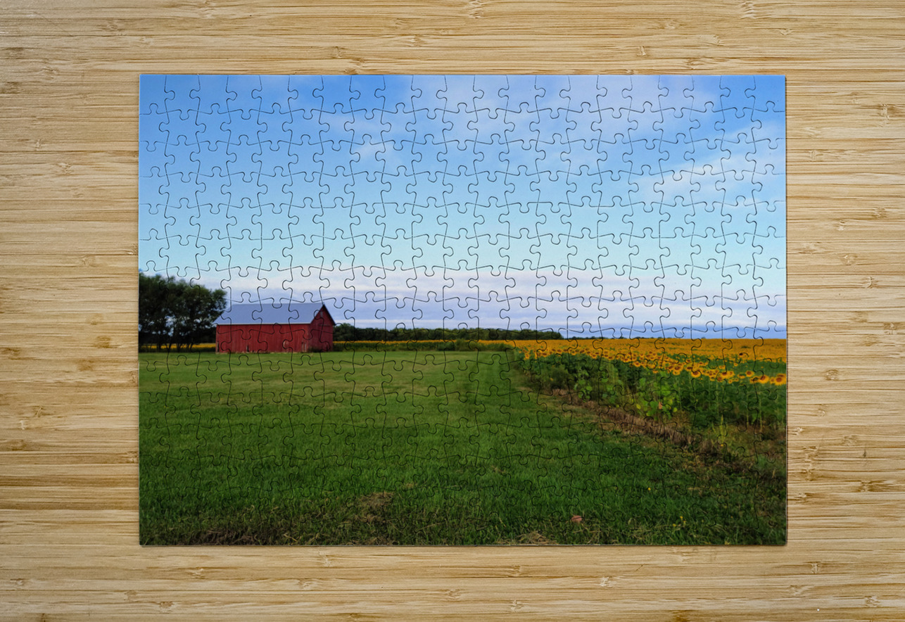 Raising Sunshine Sunflower Farm Click4Pix Puzzle printing