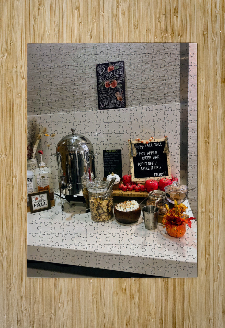 Warm Cider Welcome Click4Pix Puzzle printing