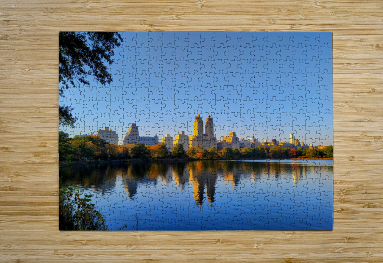 Urban Calm: Central Park View Click4Pix Puzzle printing
