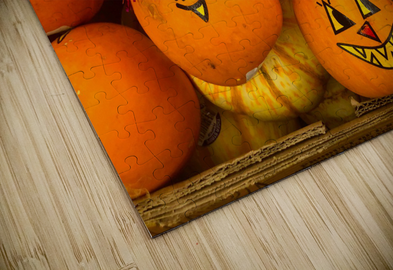 Halloween Pumpkin Faces Click4Pix Puzzle