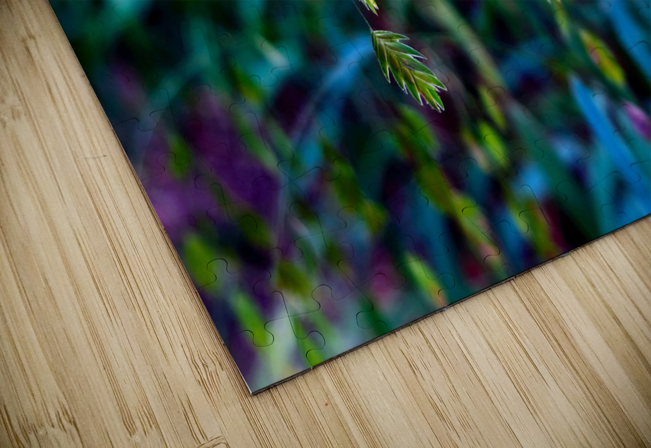 Silent Green Wind Chimes 2 Click4Pix Puzzle