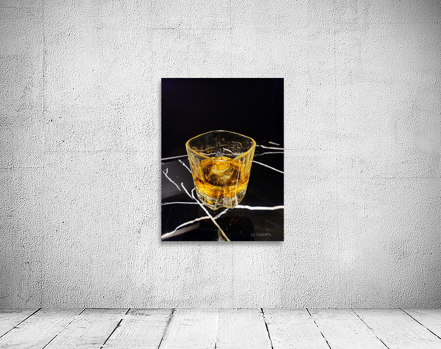 Aged Gold in a Crystal Cage Wall Preview