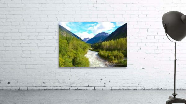 Majestic Mountains of Alaska 3 Wall Preview