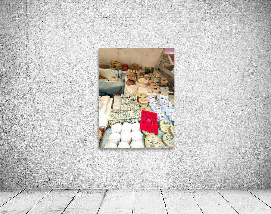 Farmers Market -- Custom Cheeses Wall Preview
