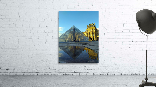 I Louvre Reflections 2 Wall Preview