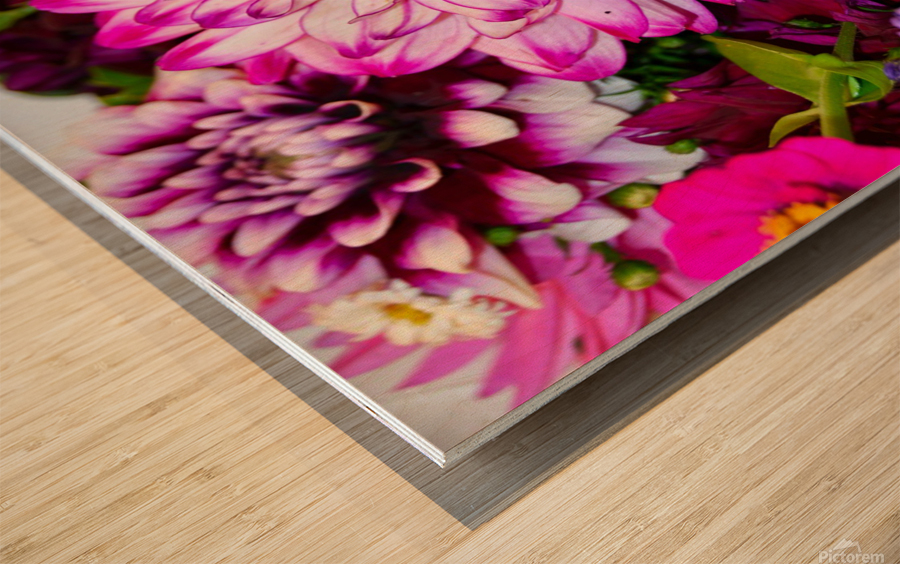 Flower Bloom 3 Wood print